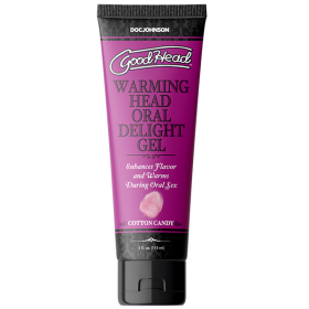 GoodHead Warming Oral Delight Gel - Cotton Candy